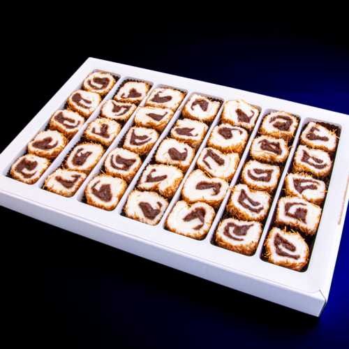 Kadayıflı Çikolatalı Sultan Lokum Büyük Paket 525g