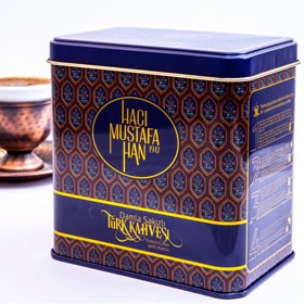 Damla Sakızlı Türk Kahvesi Metal Kutu 250g