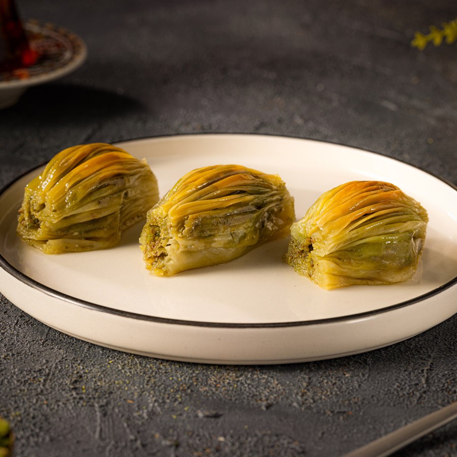 Fıstıklı Midye Baklava 1000g