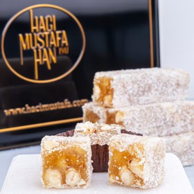 Ballı Fındıklı Lokum Büyük Paket 630g