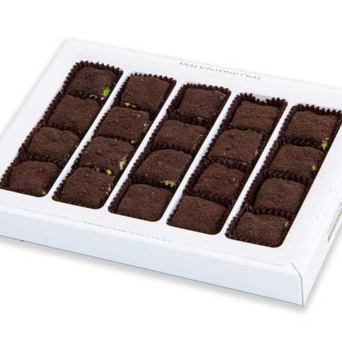 Oreolu Fıstıklı Çikolatalı Baklava Lokum Küçük Paket 310g