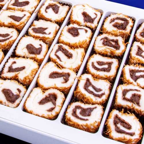 Kadayıflı Çikolatalı Sultan Lokum Büyük Paket 525g