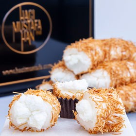 Manda Kaymaklı Kadayıflı Sultan Lokum Büyük Paket 525g