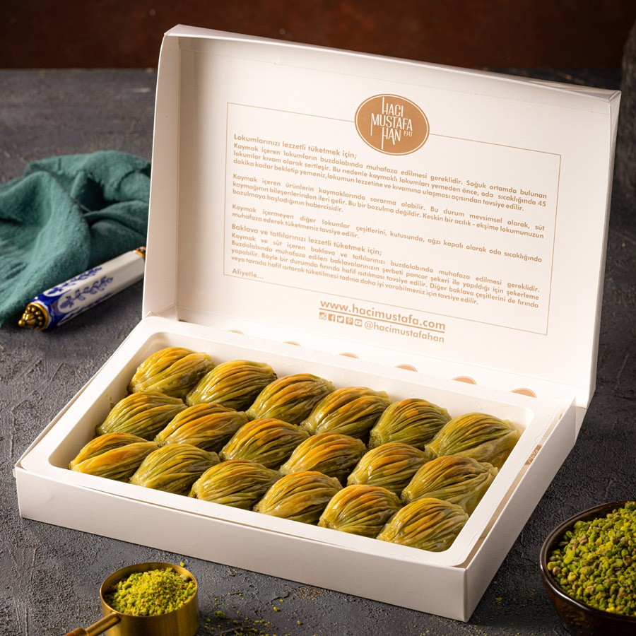 Fıstıklı Midye Baklava 1000g