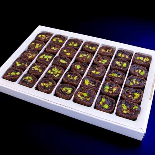 Antep Fıstıklı Browni Lokum Büyük Paket 525g
