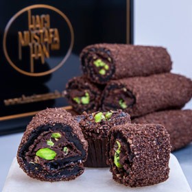 Antep Fıstıklı Browni Lokum Büyük Paket 525g