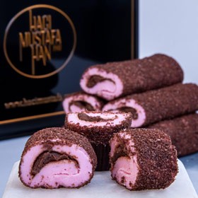 Çilekli Böğürtlenli Çikolatalı Lokum Büyük Paket 525g