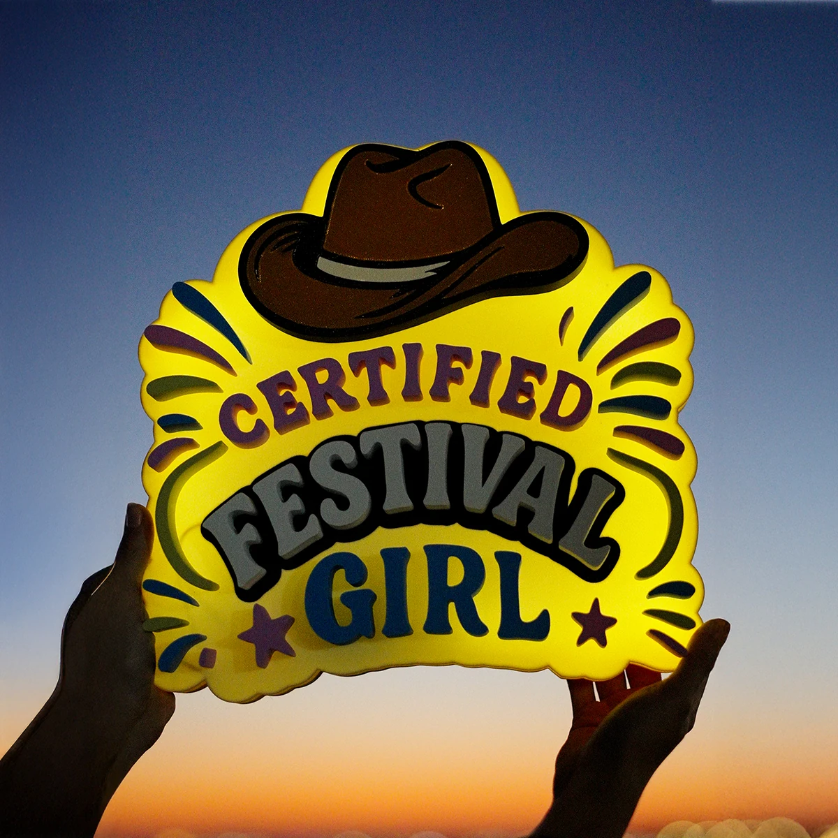 Certified Festival Girl - Lightbox