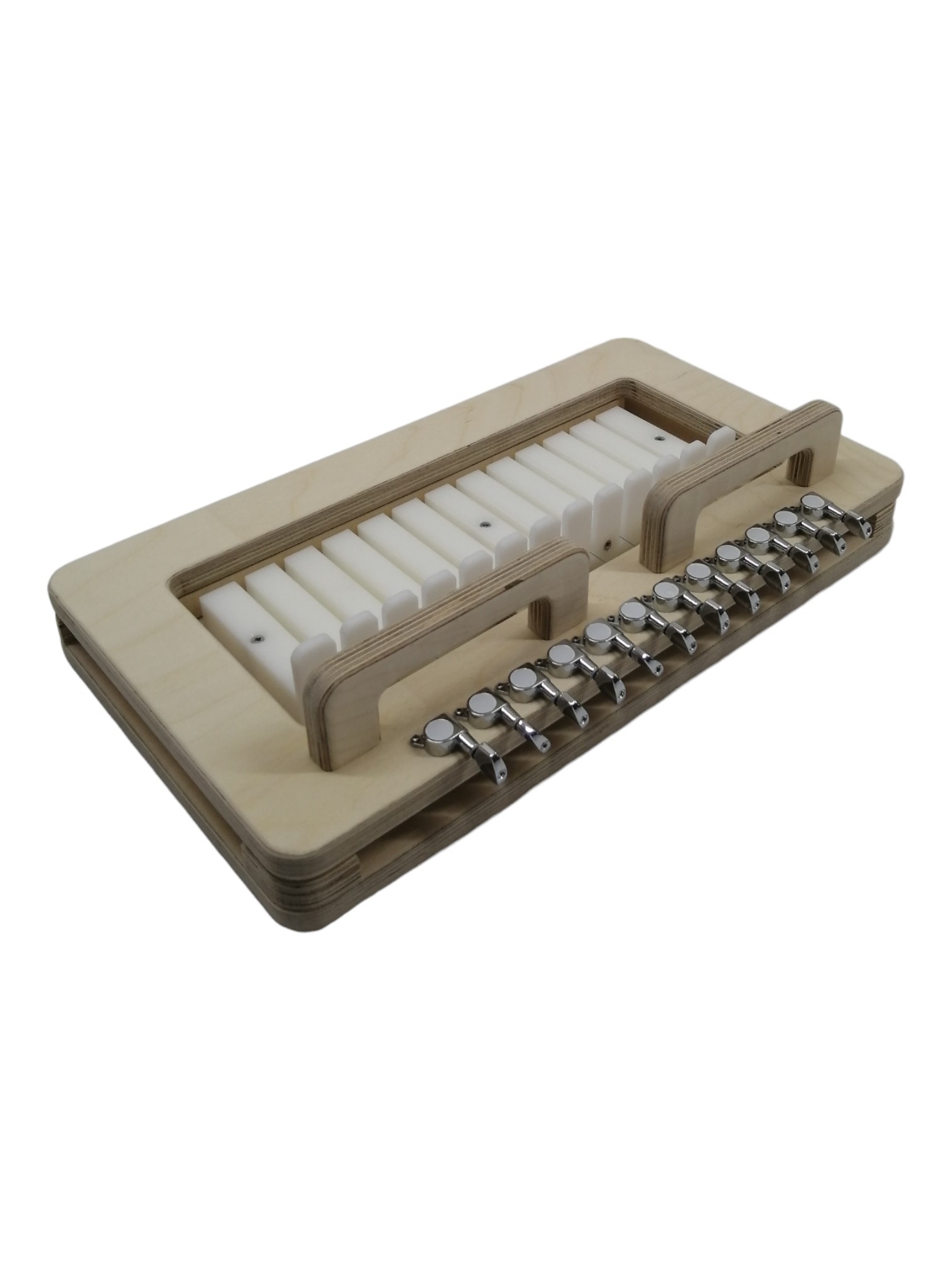 12 Wires Wooden Soap Bar Cutter | Flat Version