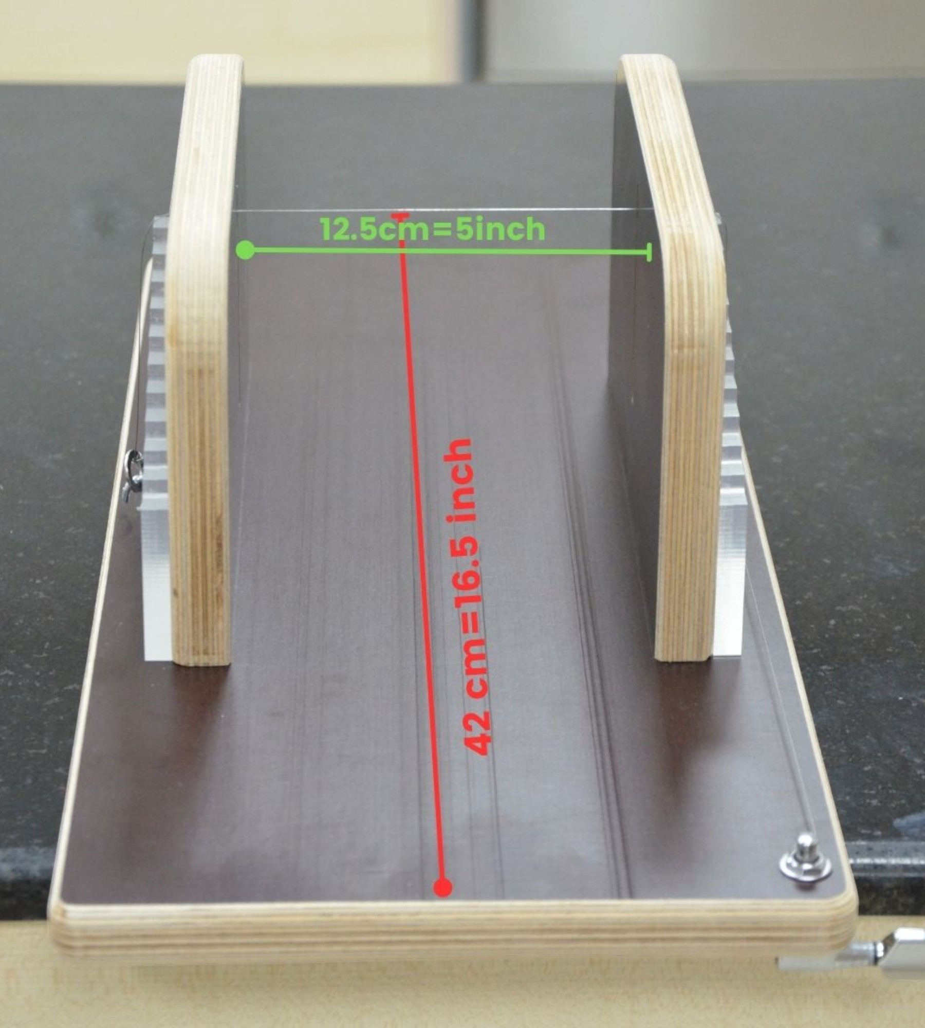 Basic Wooden Slab Soap Cutter | Log Splitter | Adjustable