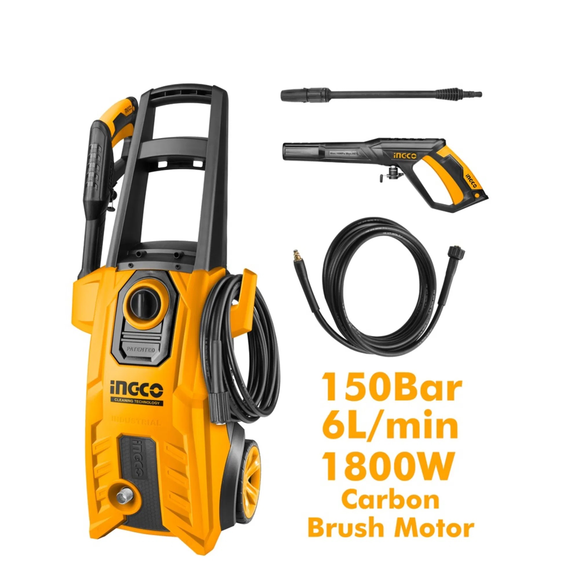 İngco HPWR18008 Oto Yıkama Makinesi 150 BAR