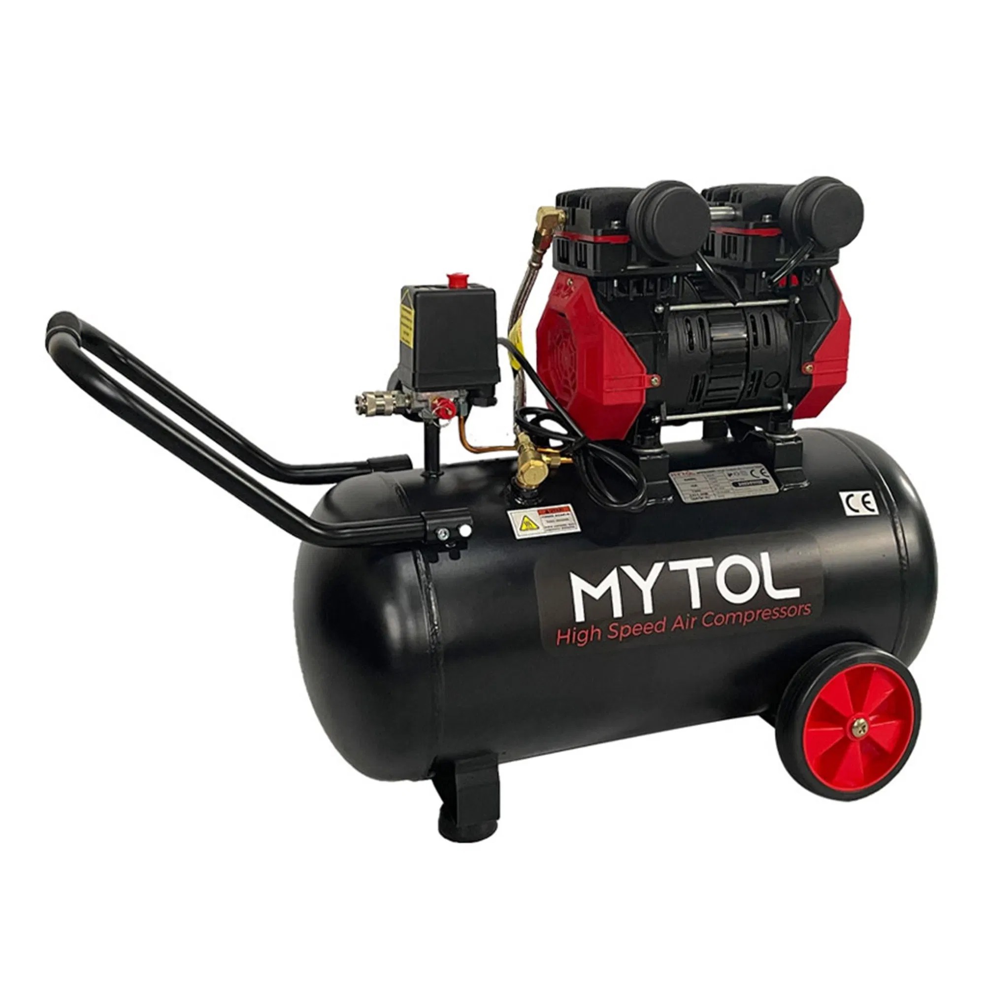 Mytol Yüksek Hızlı Yağsız Kompresör 1.5 HP 50 LT 
