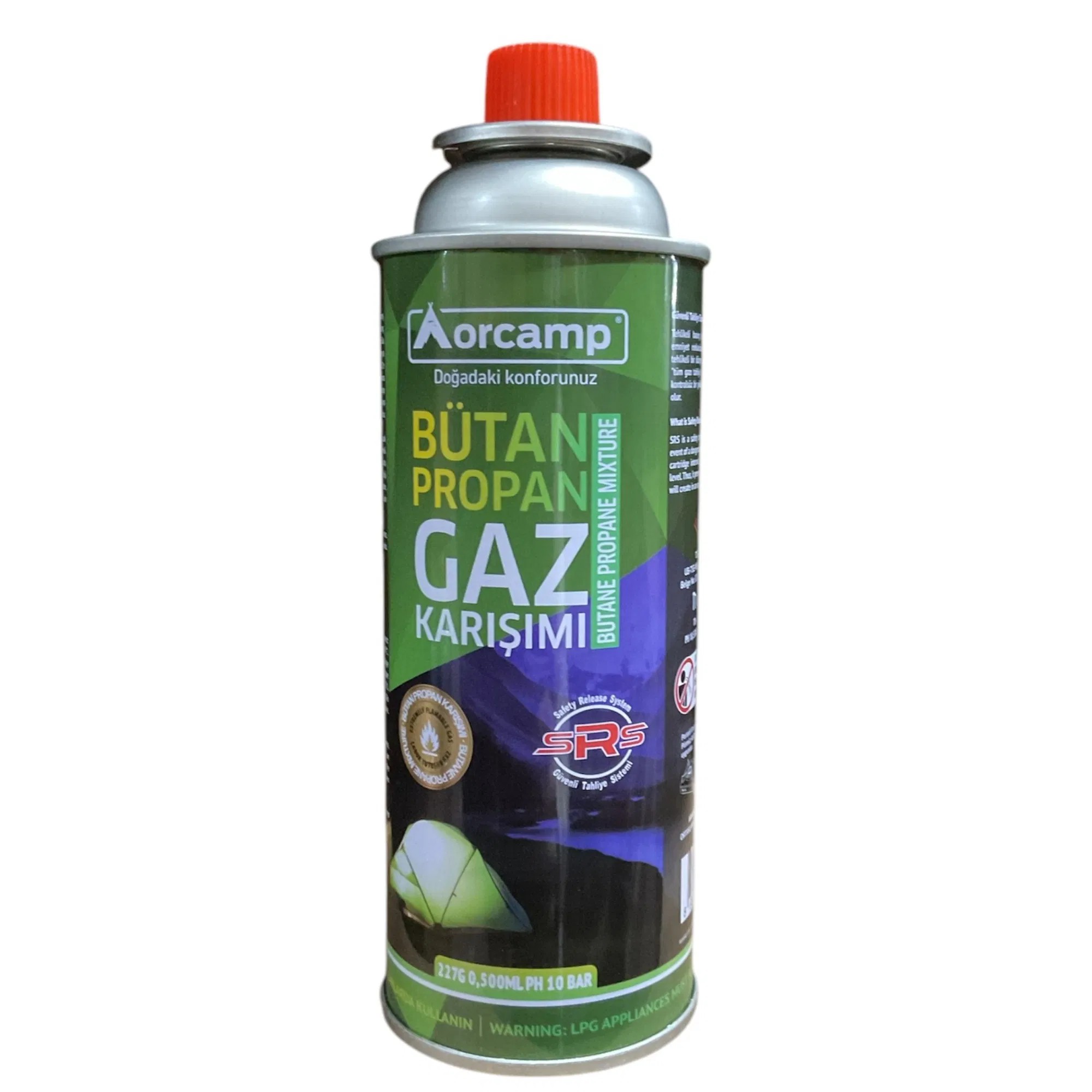 Orcamp Sipoblu Gaz Kartuşu (TÜP) 227 GR (KTS-227)