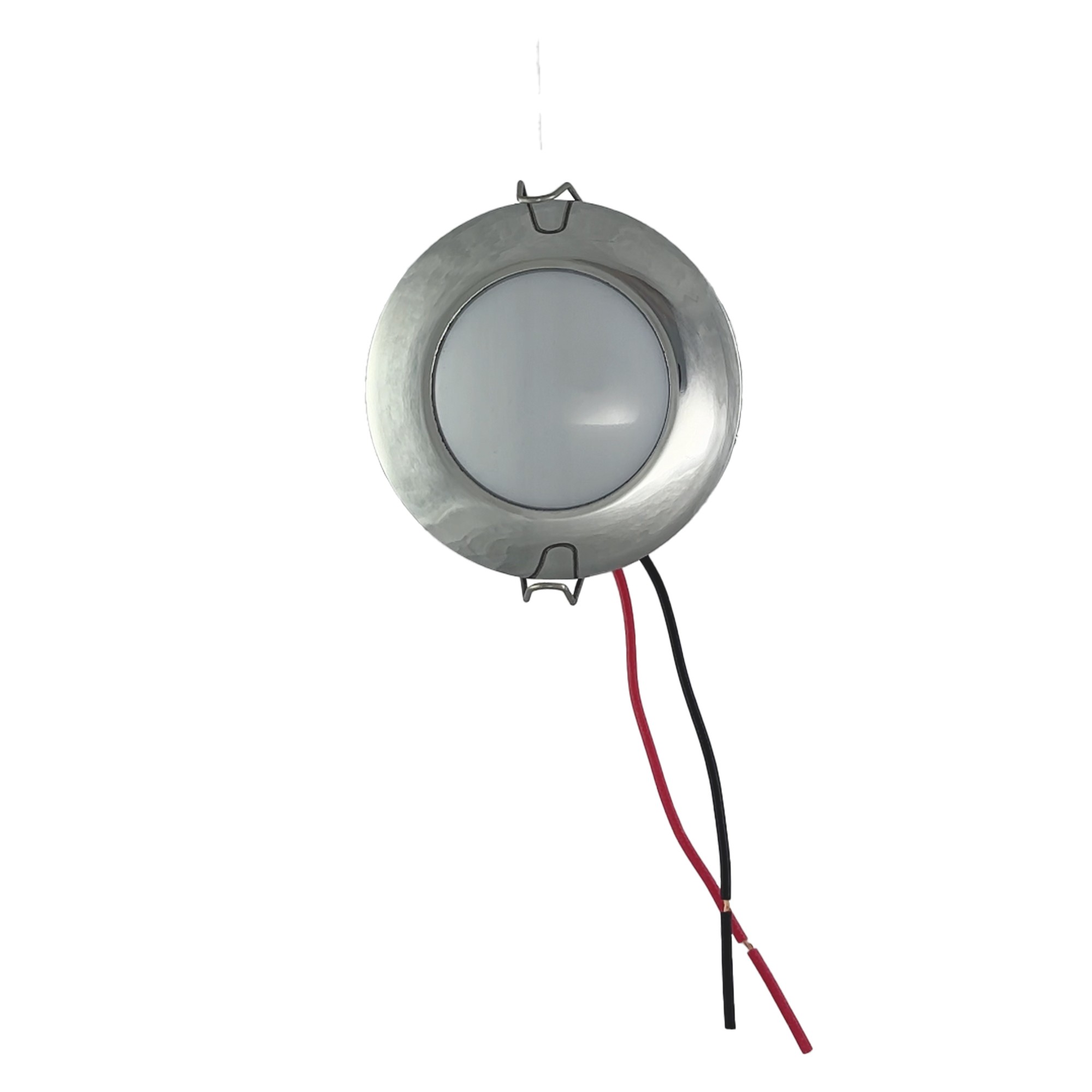 Yaylı Gömme LED Spot 5 adet - 10-30V (Tekne & Karavan Uyumlu)