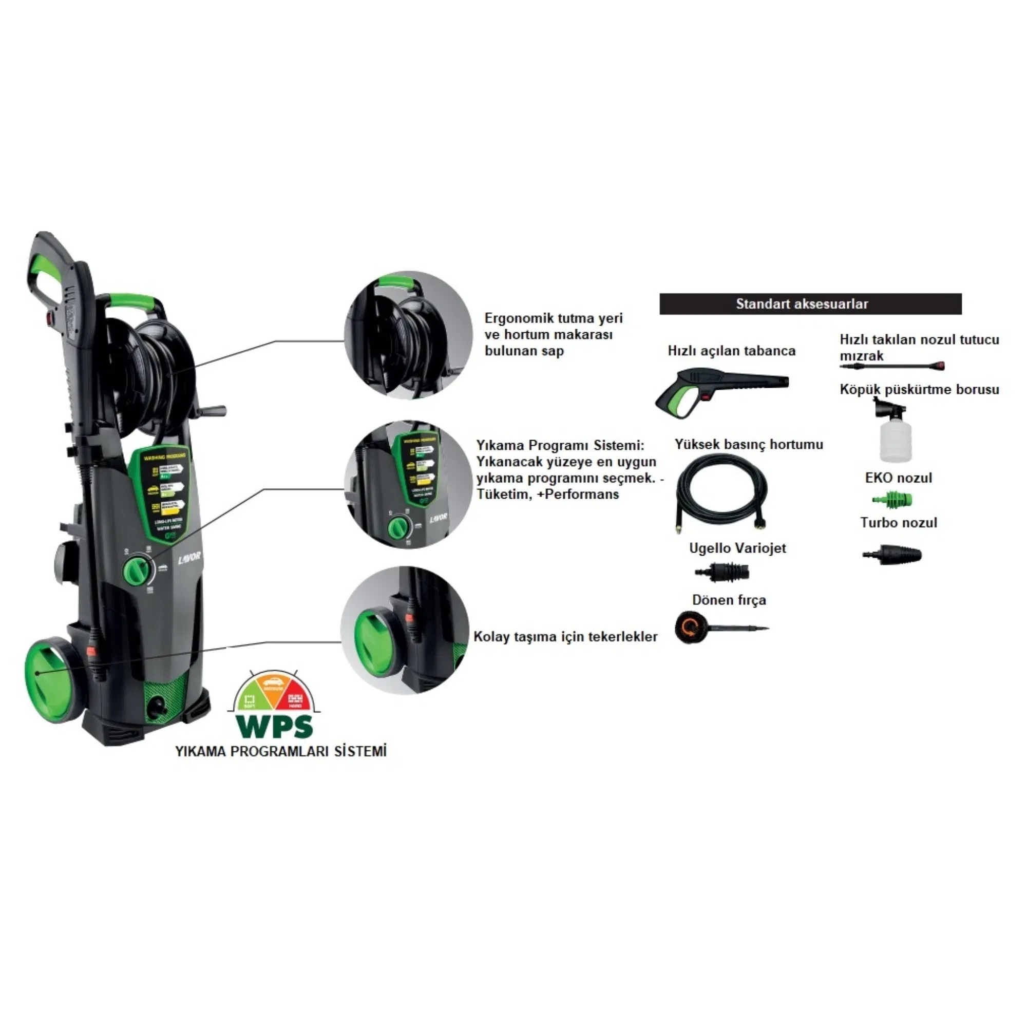 Lavor Oto Yıkama Makinesi STM 160 WPS
