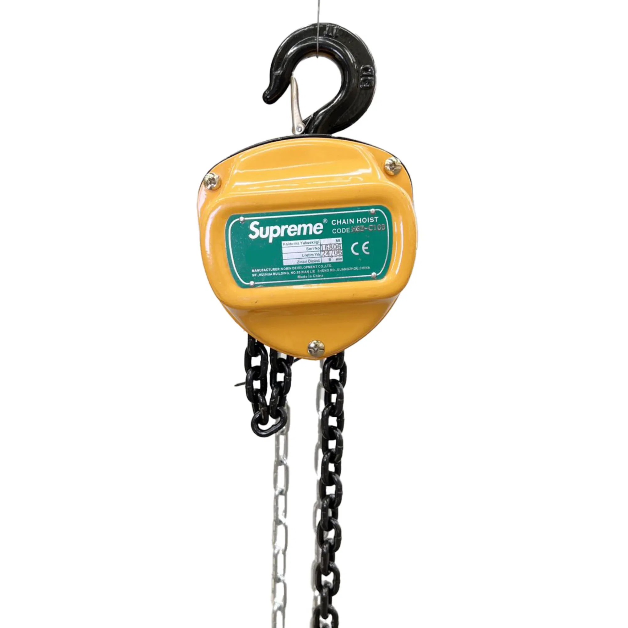 Supreme Ceraskal 2 T x 3 M HSZ-C203 (Chain Hoist)
