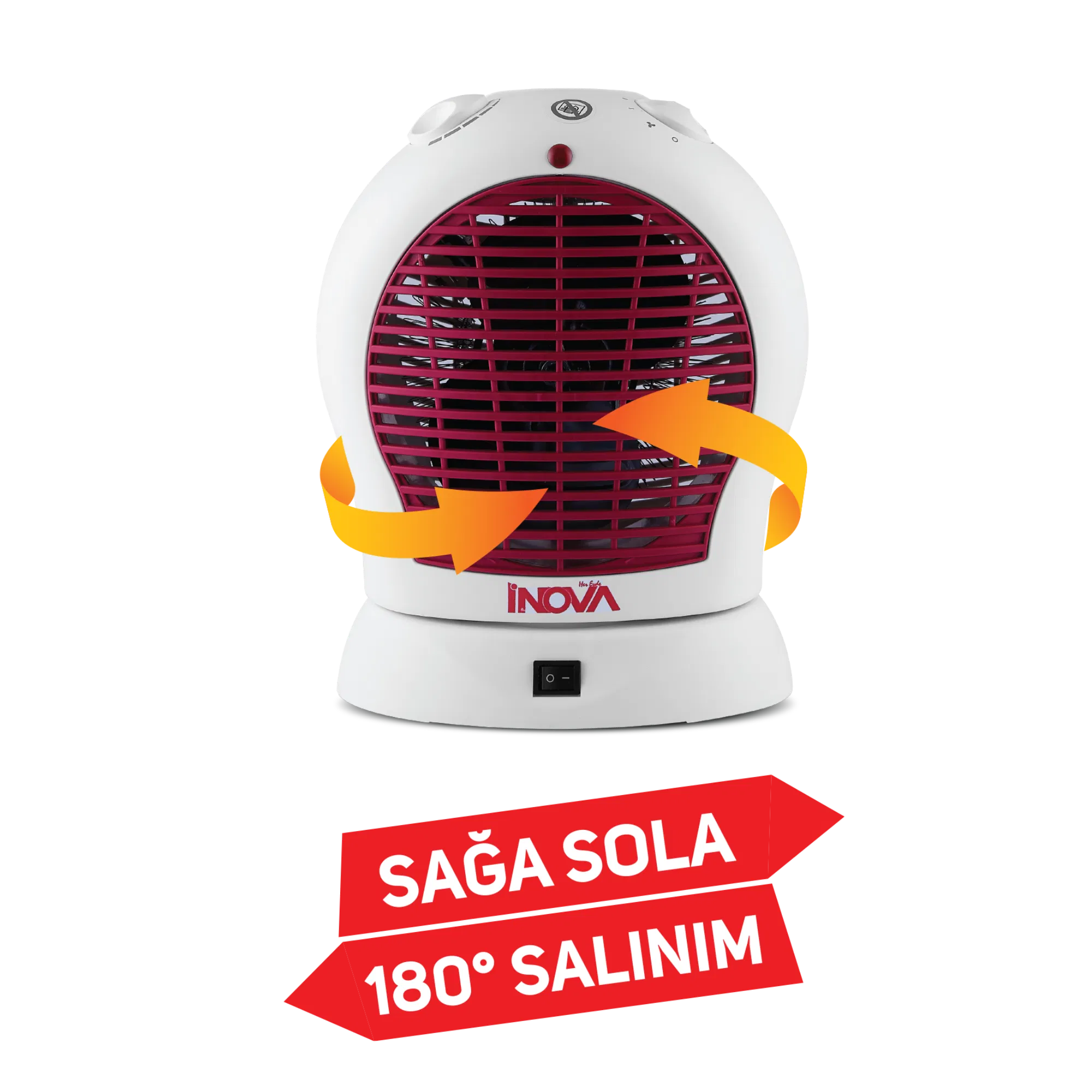 İNOVA GUST DÖNERLİ TURBO FANLI ISITICI 2000 W