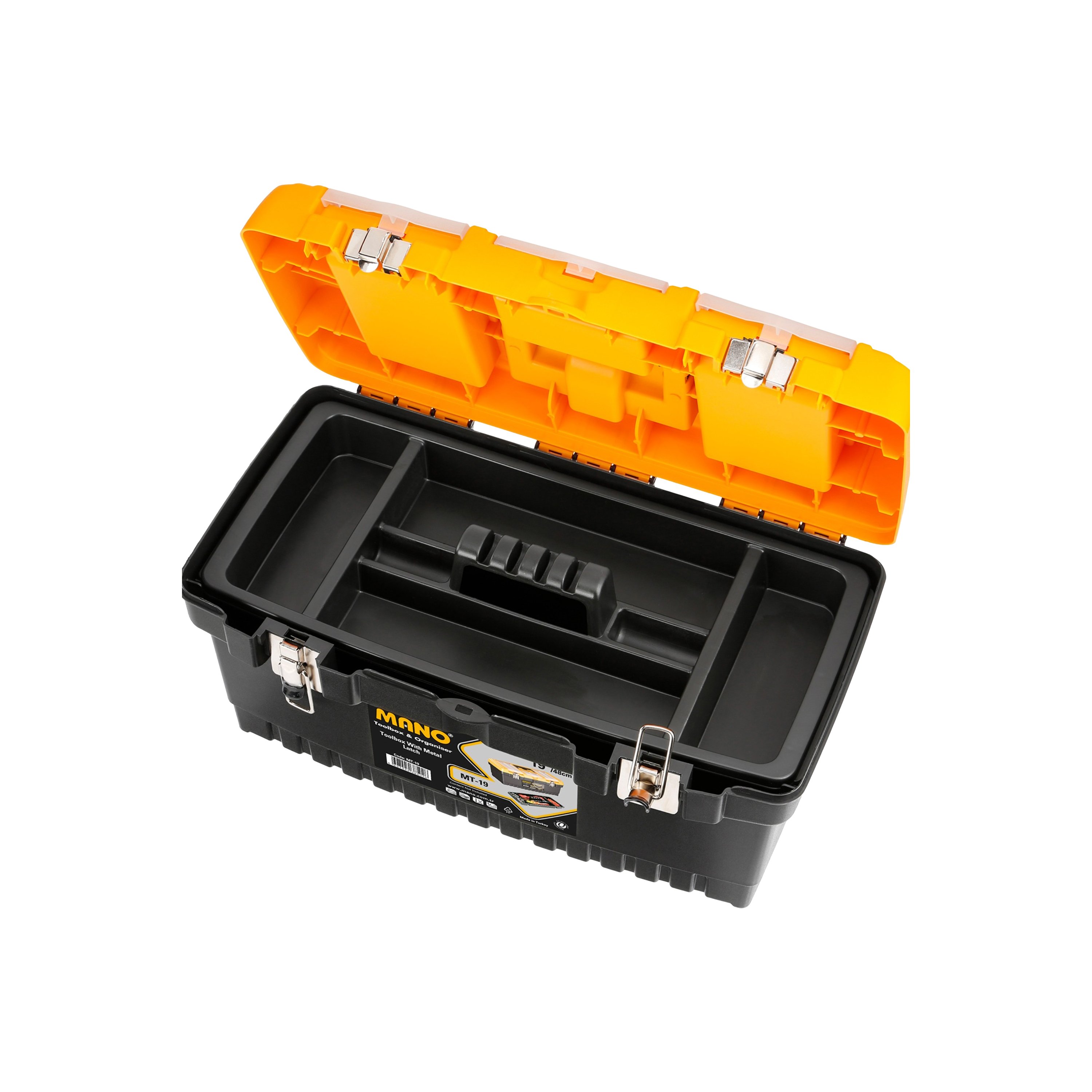 Mano Metal Kilitli Takım Çantası 19" (MT19)