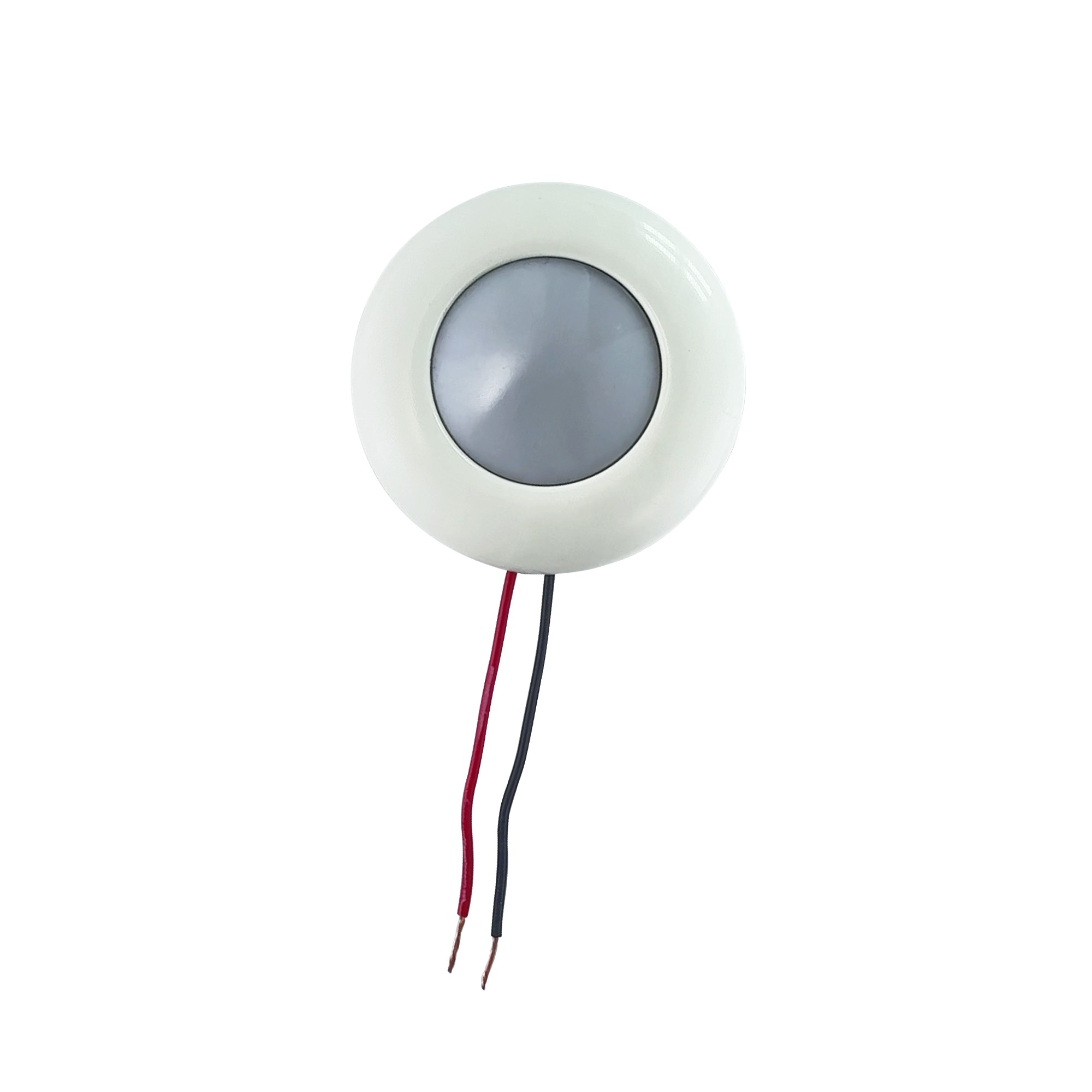 Ufo Tavan Lambası 75 mm - 12V (Tekne & Karavan Uyumlu)  - Beyaz
