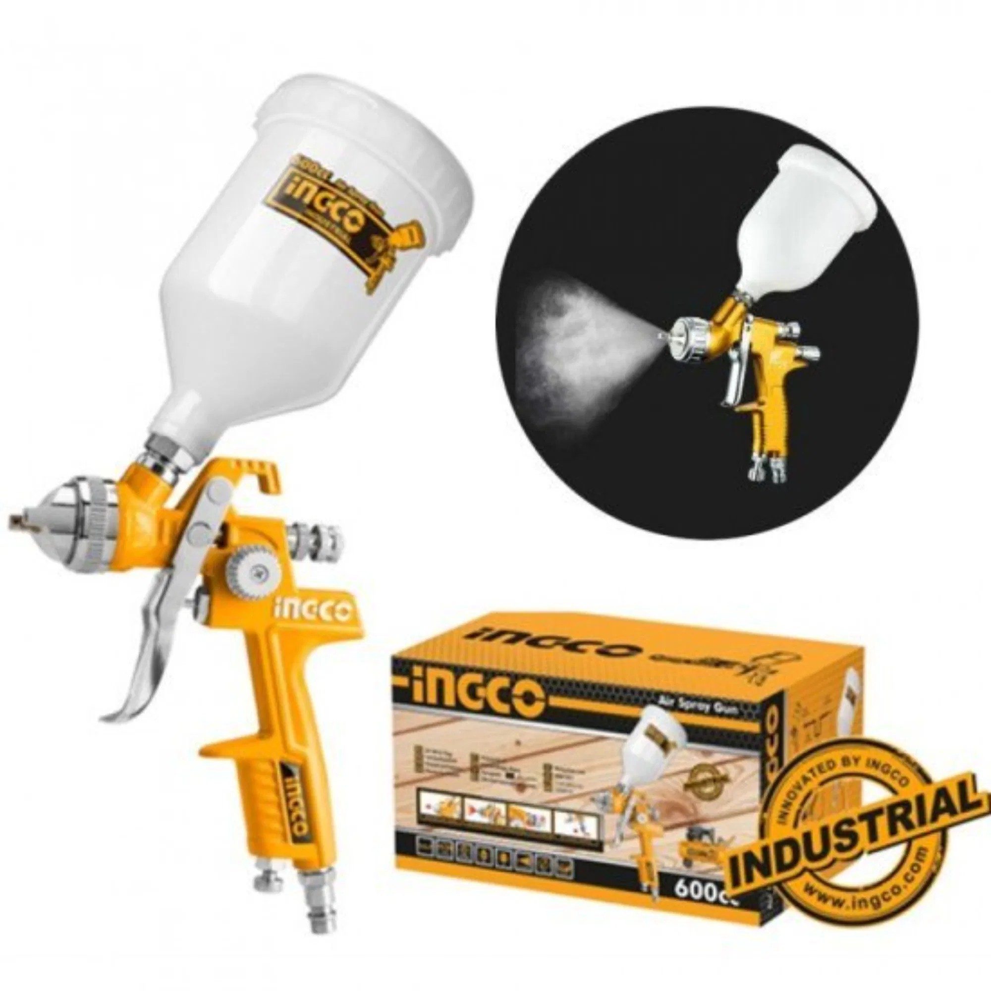 İNGCO ASG1061 ÜSTTEN DEPO BOYA TABANCASI 1.4 MM