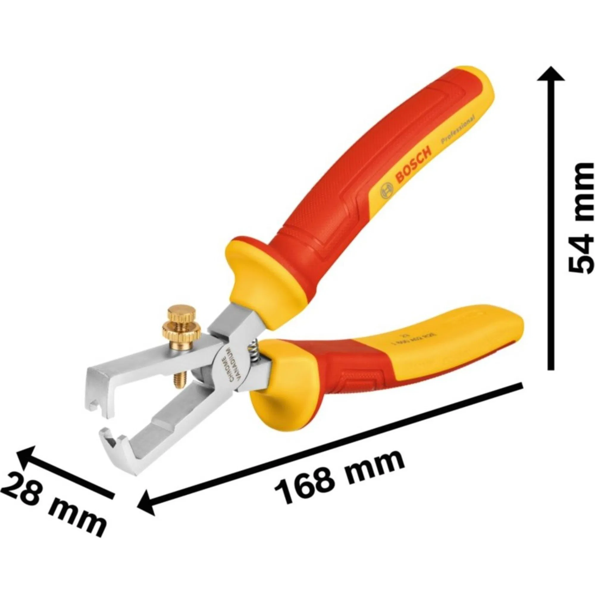 BOSCH ELEKTRİKÇİ KABLO SIYIRMA PENSESİ 1600A02NE7