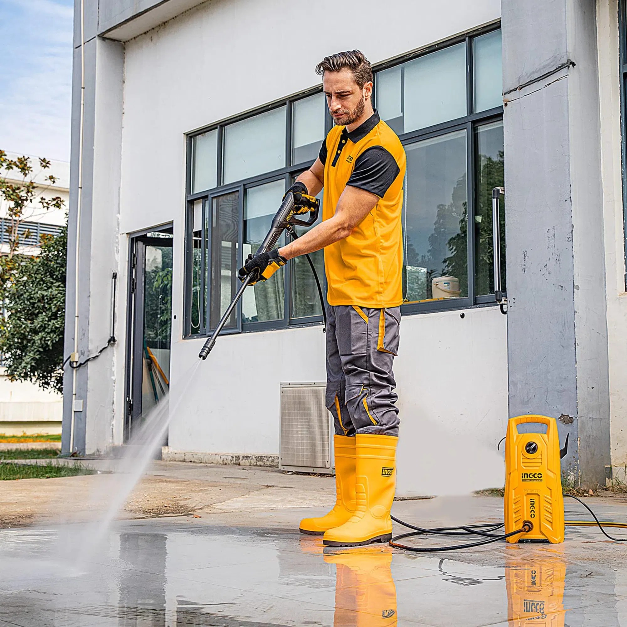 İNGCO HPWR14008 Oto Yıkama Makinesi 130 BAR