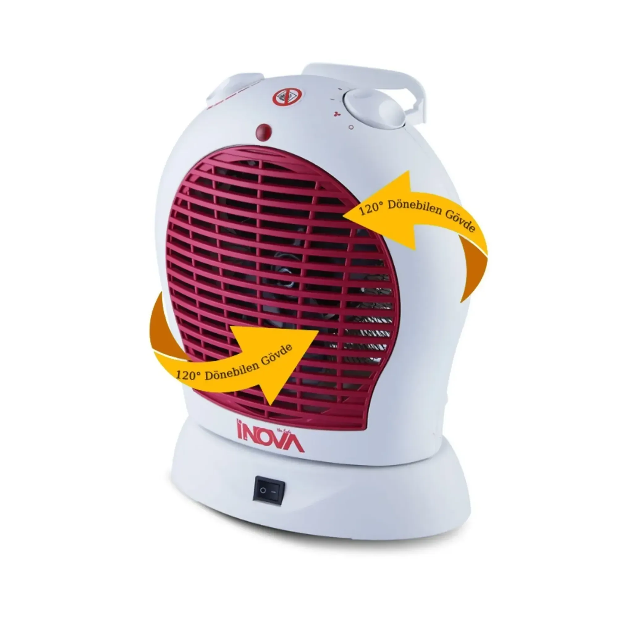 İNOVA GUST DÖNERLİ TURBO FANLI ISITICI 2000 W