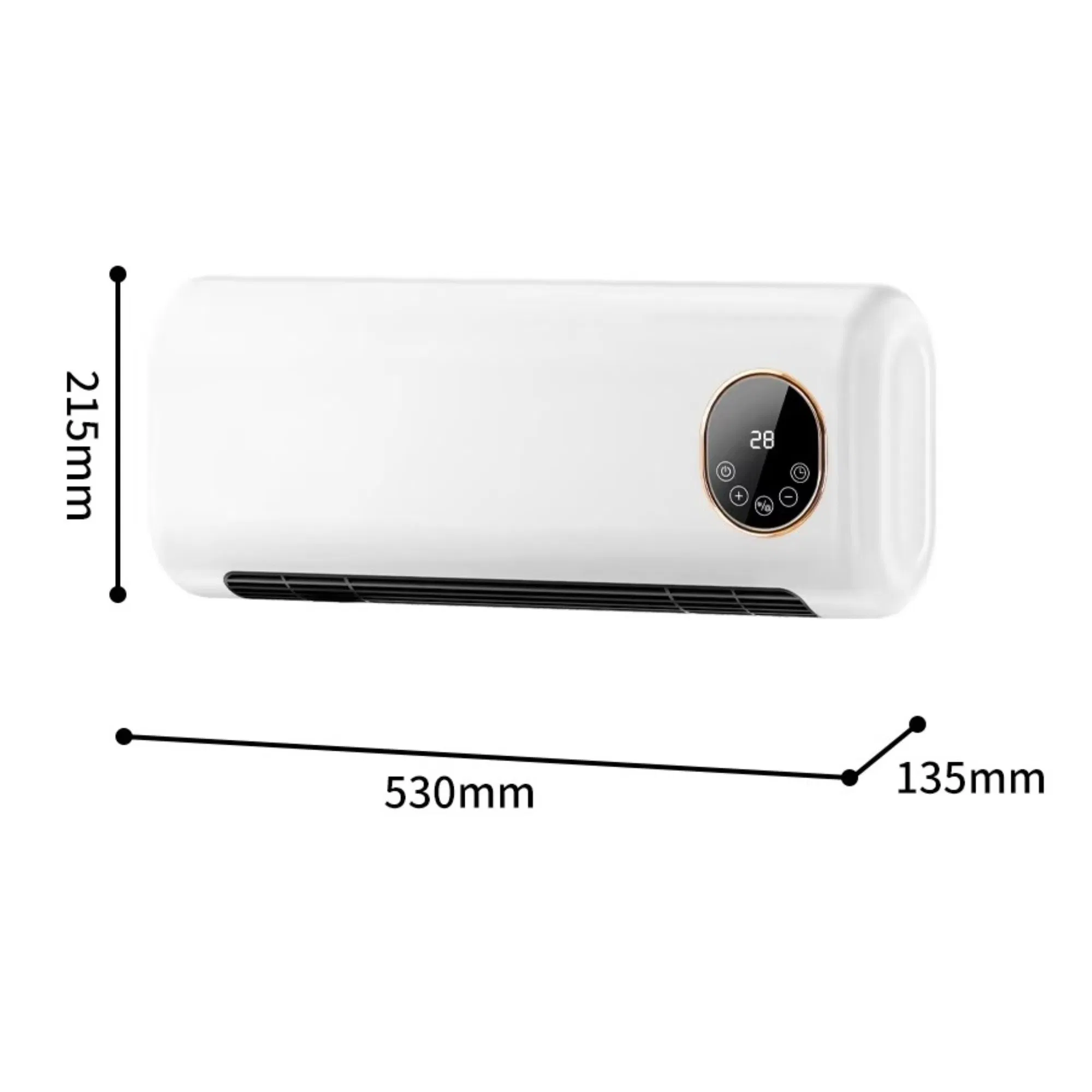 İNOVA SATURN DUVAR T.KLİMATİK FANLI ISITICI 2000 W