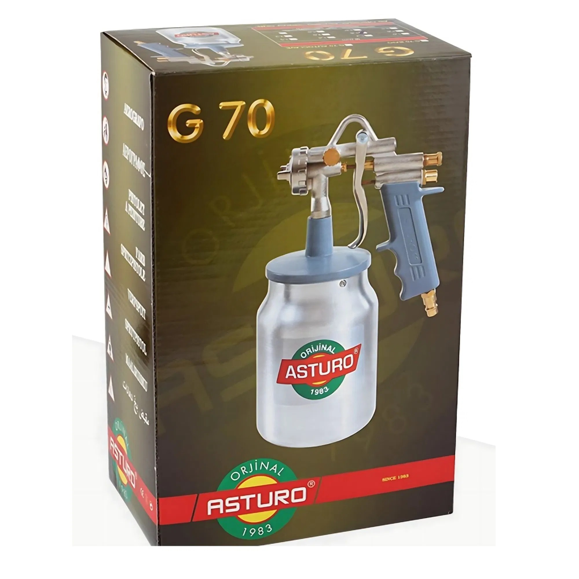 ASTURO BOYA TABANCASI ALTTAN DEPO G70 1.8 MM