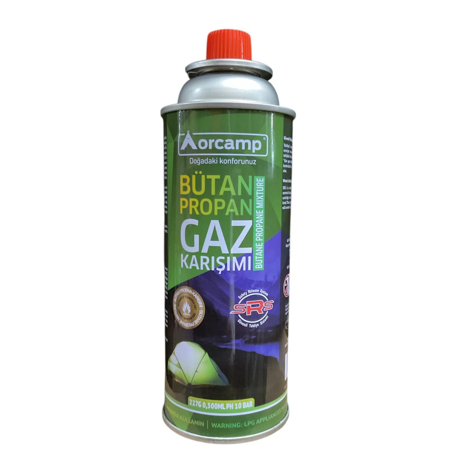 Orcamp Sipoblu Gaz Kartuşu (TÜP) 227 GR (KTS-227)