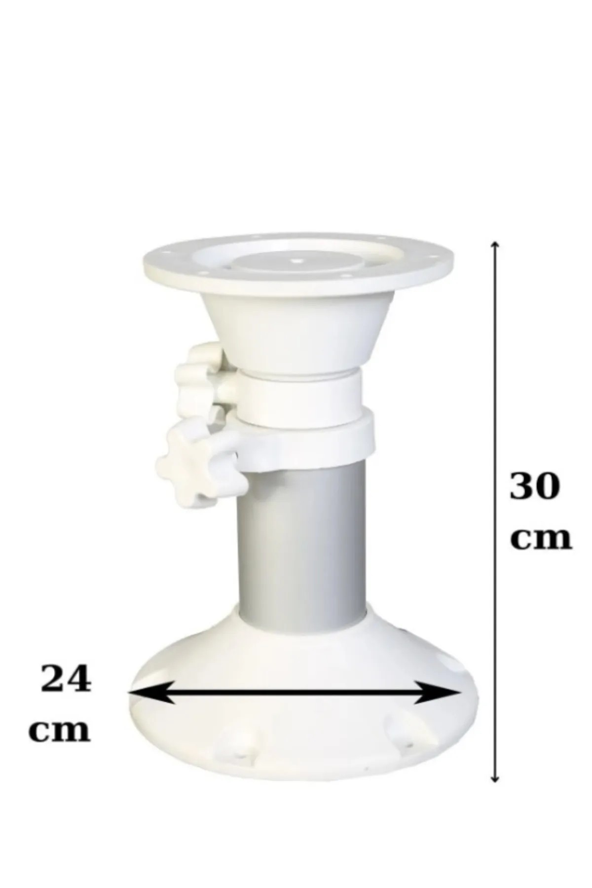 Tekne Karavan Teleskopik Masa Ayağı 3 Kademe (30 cm-70 cm aralığında ayarlanır)