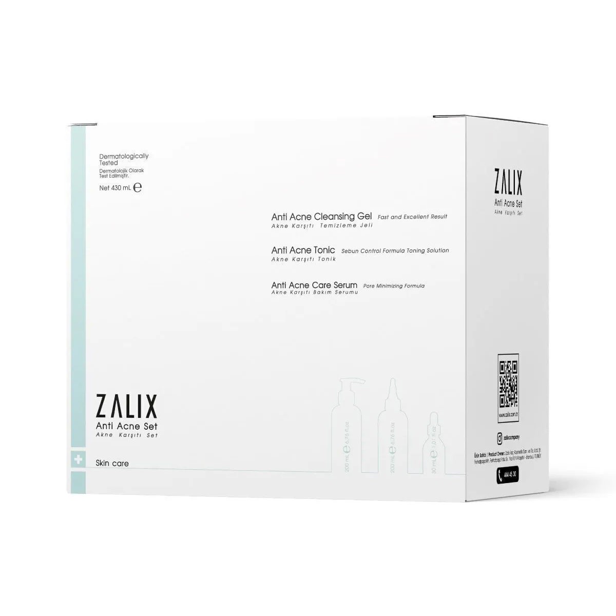 Zalix Akne Sivilce ve Siyah Nokta Karşıtı Set