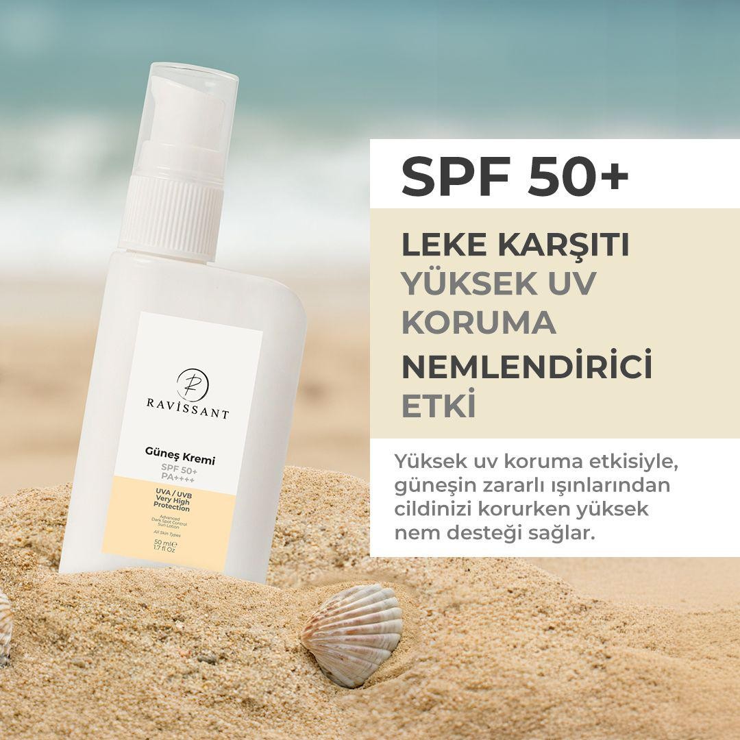 Ravissant Spf 50 Leke Karşıtı Güneş Kremi 50 ml