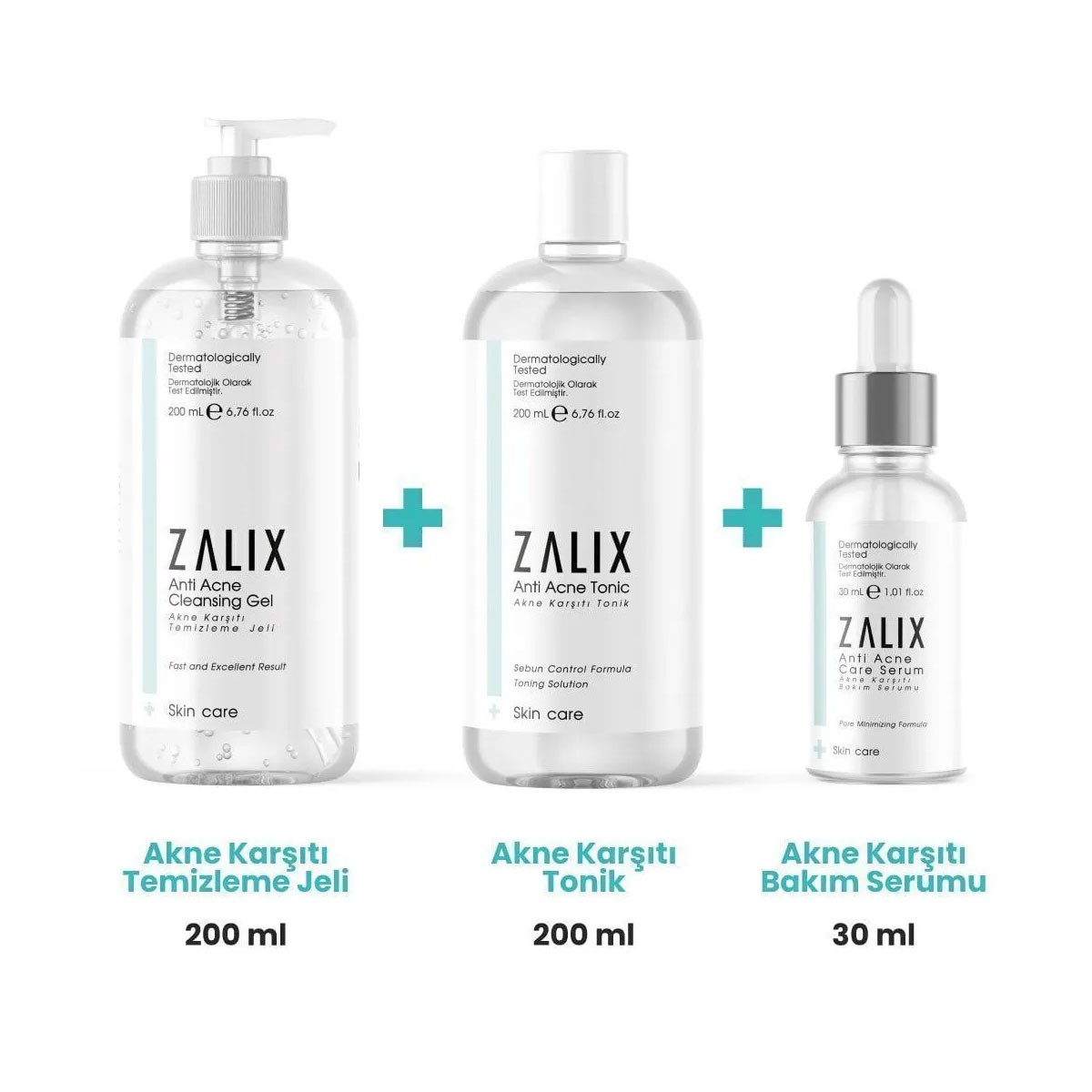 Zalix Akne Sivilce ve Siyah Nokta Karşıtı Set