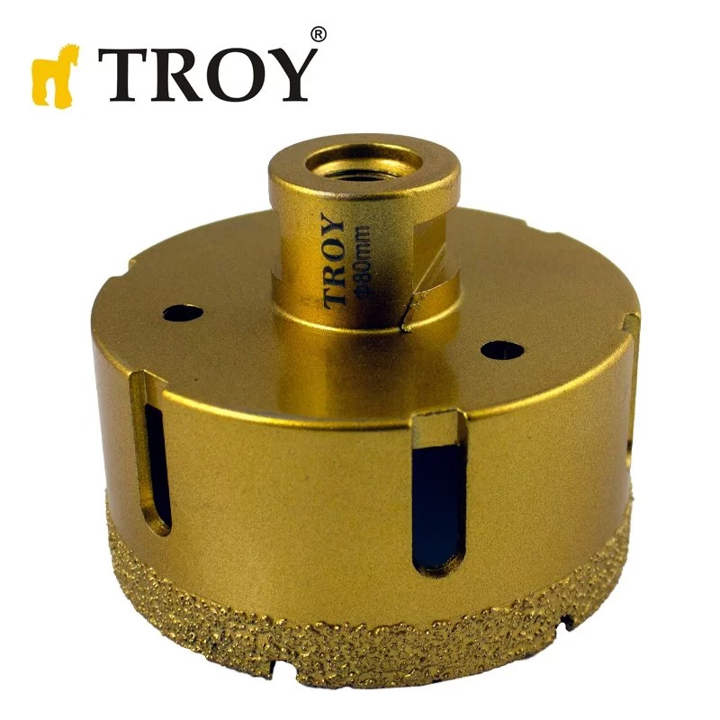 Troy 27450-80 Kuru Elmas Seramik Delici 80mm