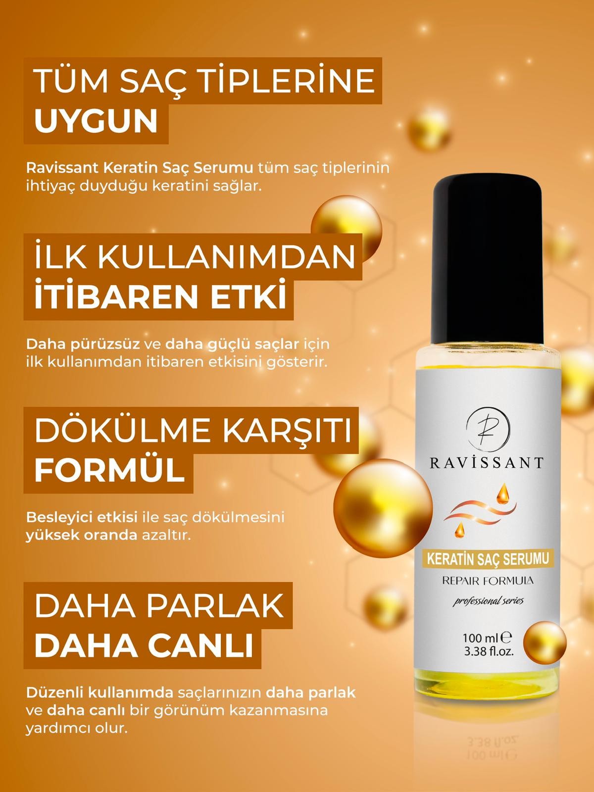 Ravissant Keratin Saç Bakım Serumu 100ml