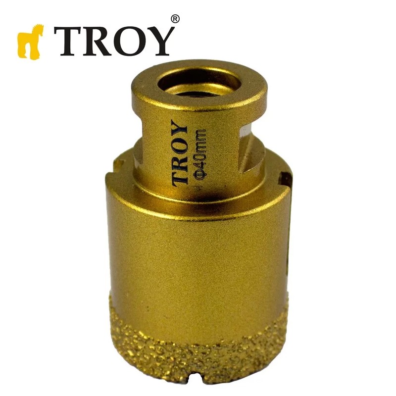 Troy 27450-40 Kuru Elmas Seramik Delici 40mm