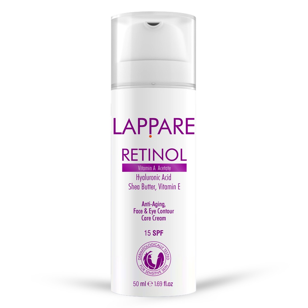 Lappare Retinol - Yüz ve Göz Çevresi Bakım Kremi 50ml