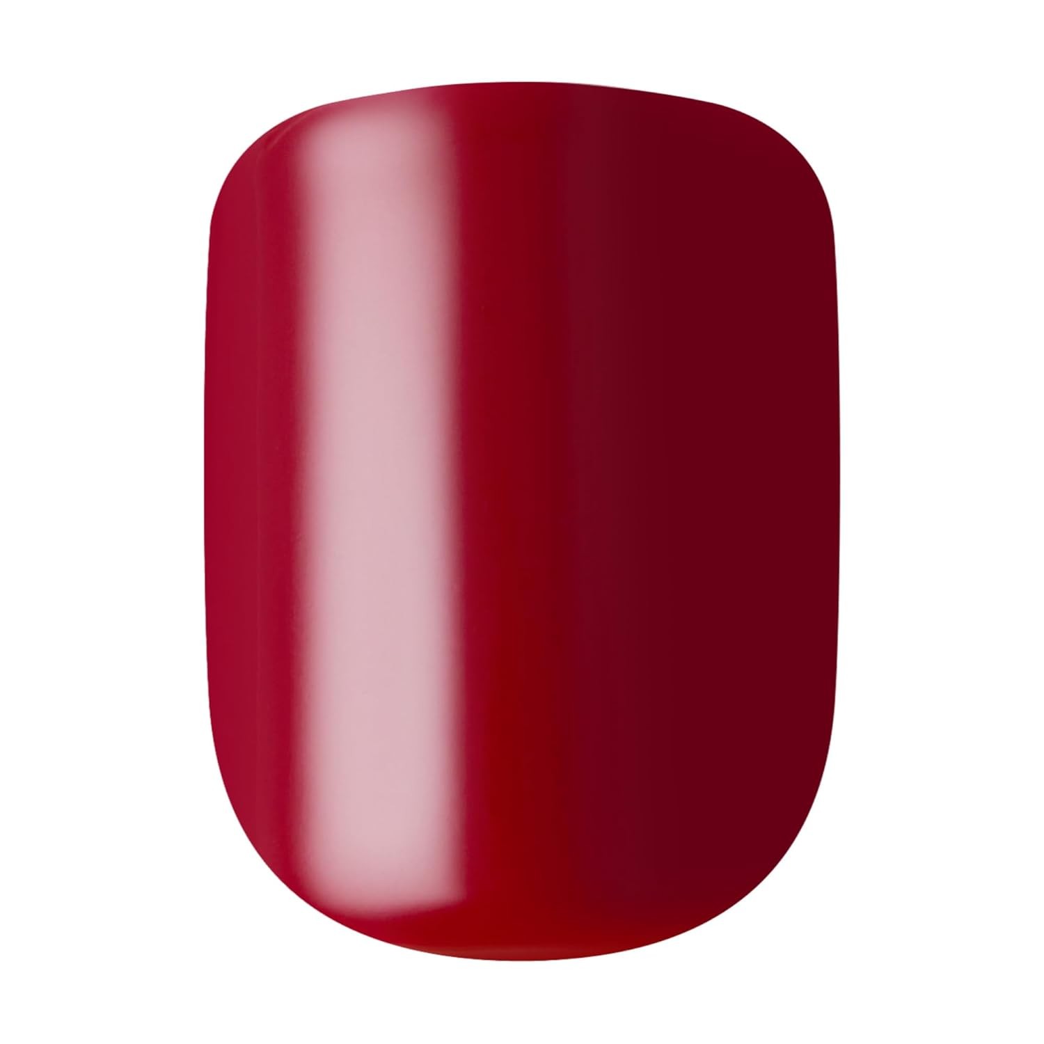 Impress Color Kendinden Yapışkanlı Takma Tırnak Kısa Parlak Bordo