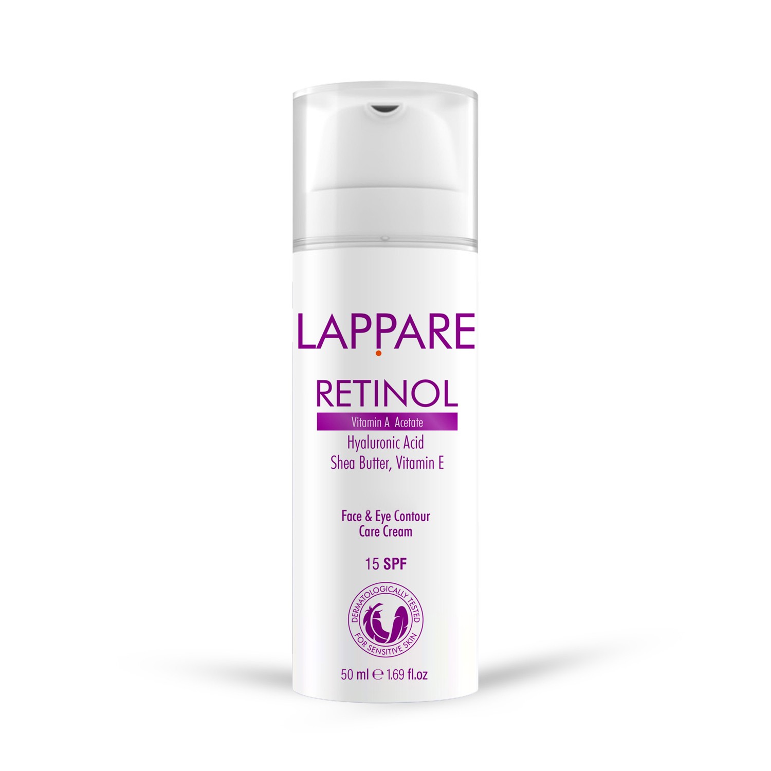 Lappare Retinol - Anti-Aging Yüz ve Göz Çevresi Bakım Kremi 50ml