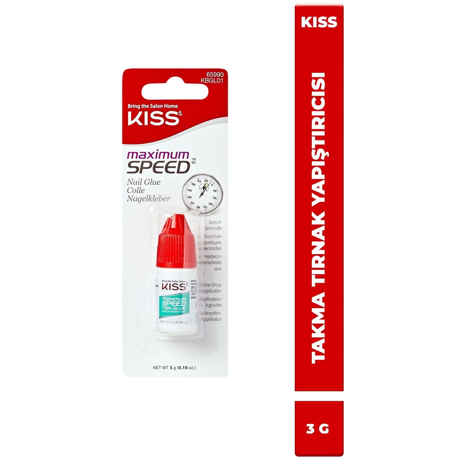 Kiss Hızlı Takma Tırnak Yapıştırıcısı Büyük Boy