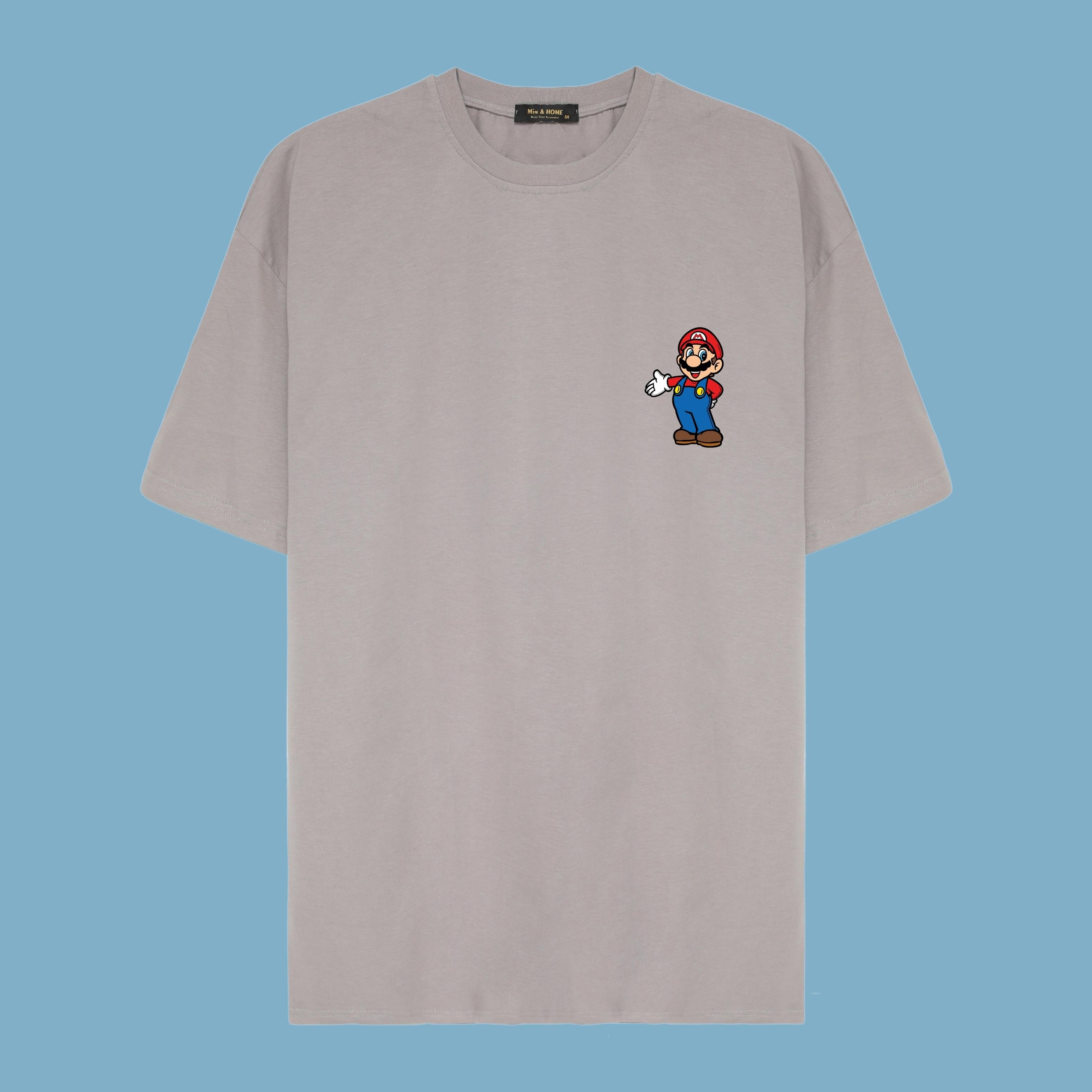 Süper Mario ve Prenses Tek Tişört