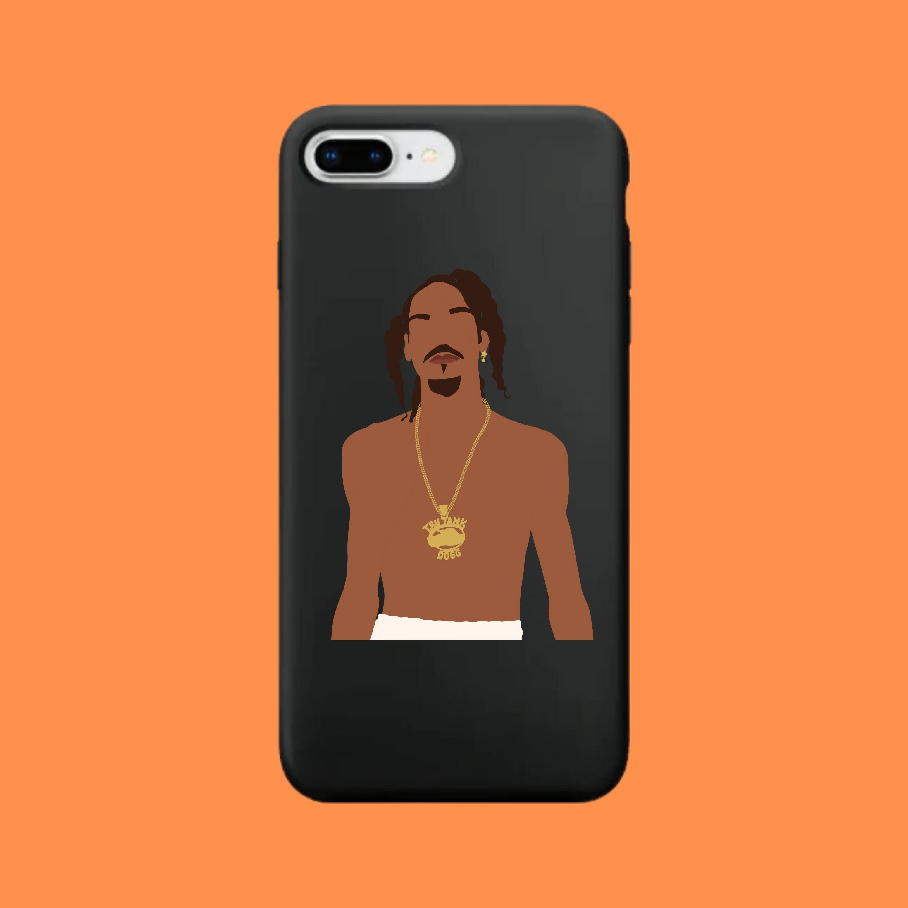 Snoop Dogg Gold Tasarım Telefon Kılıfı