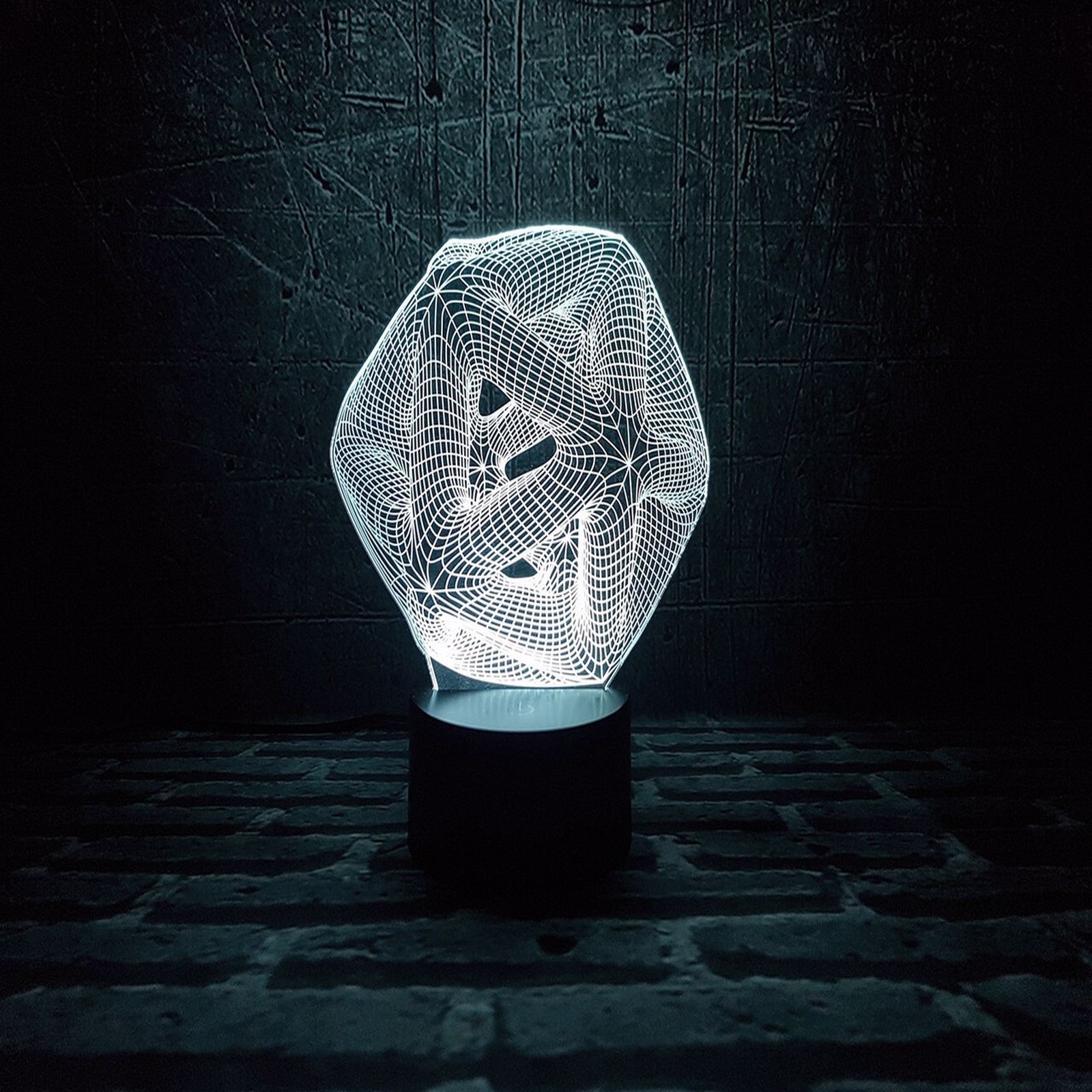 Virüs 3D Led Gece Lambası