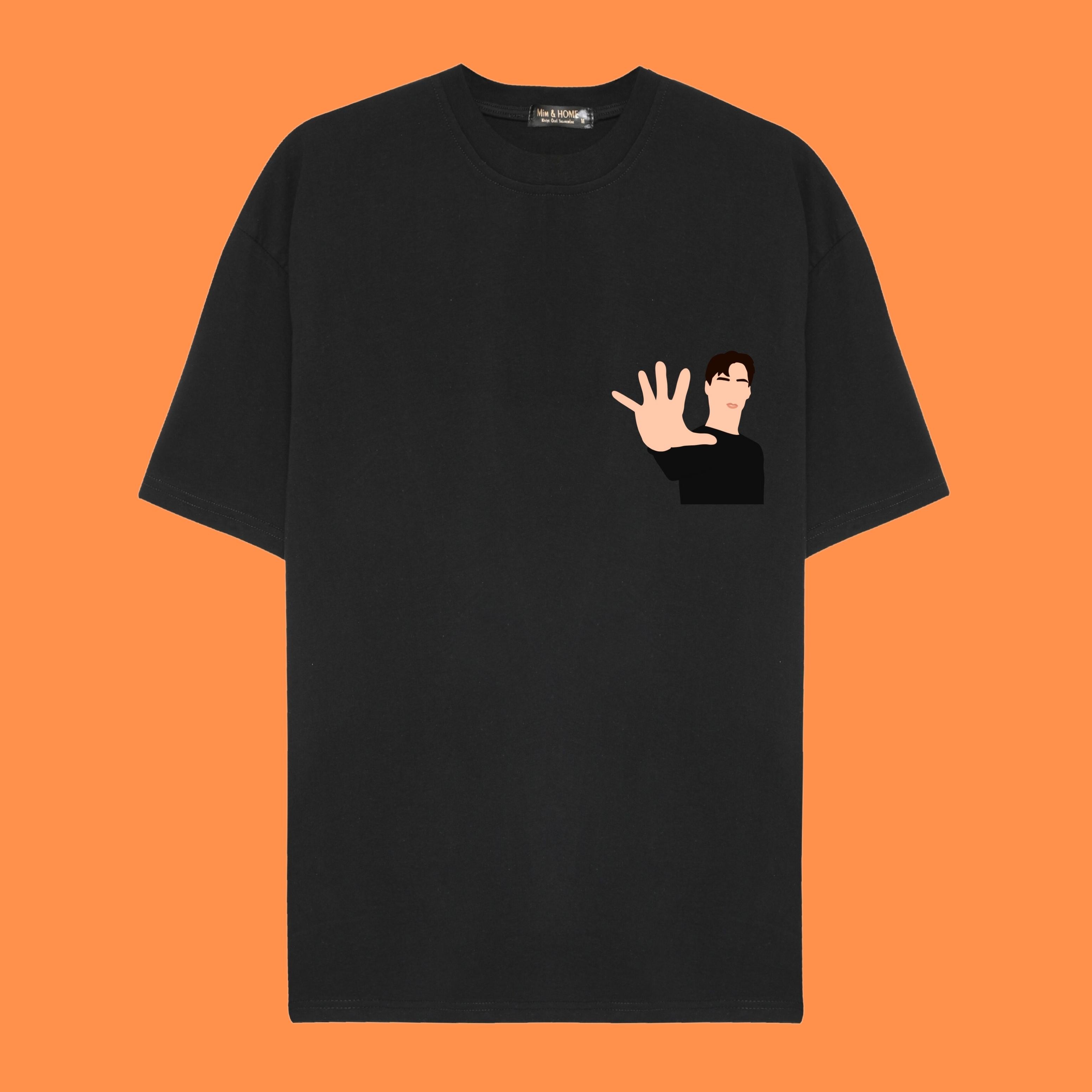 Matrix Tasarım Oversize Tişört