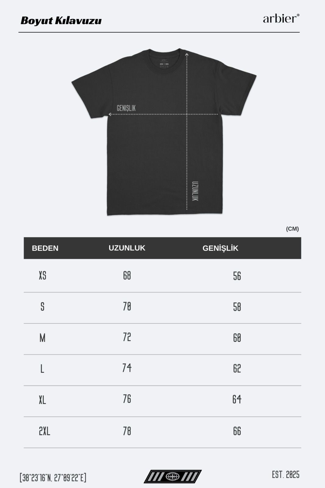 ARB STAR Oversize Baskılı Beyaz Tişört