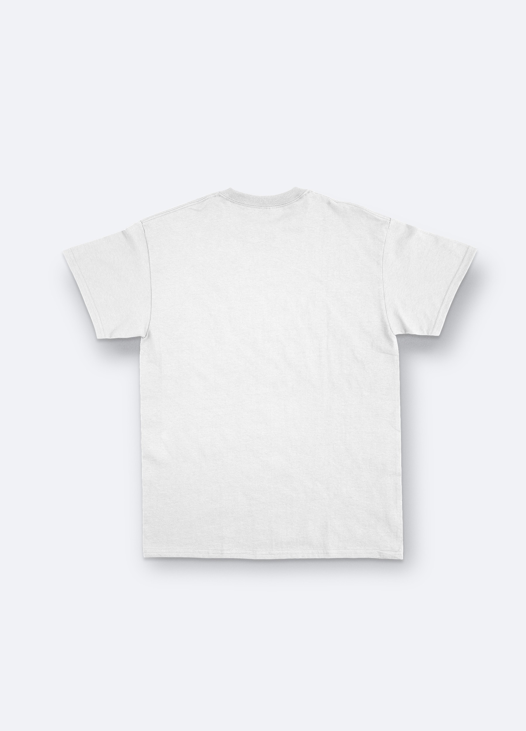 Carefree Oversize Baskılı Beyaz Tişört