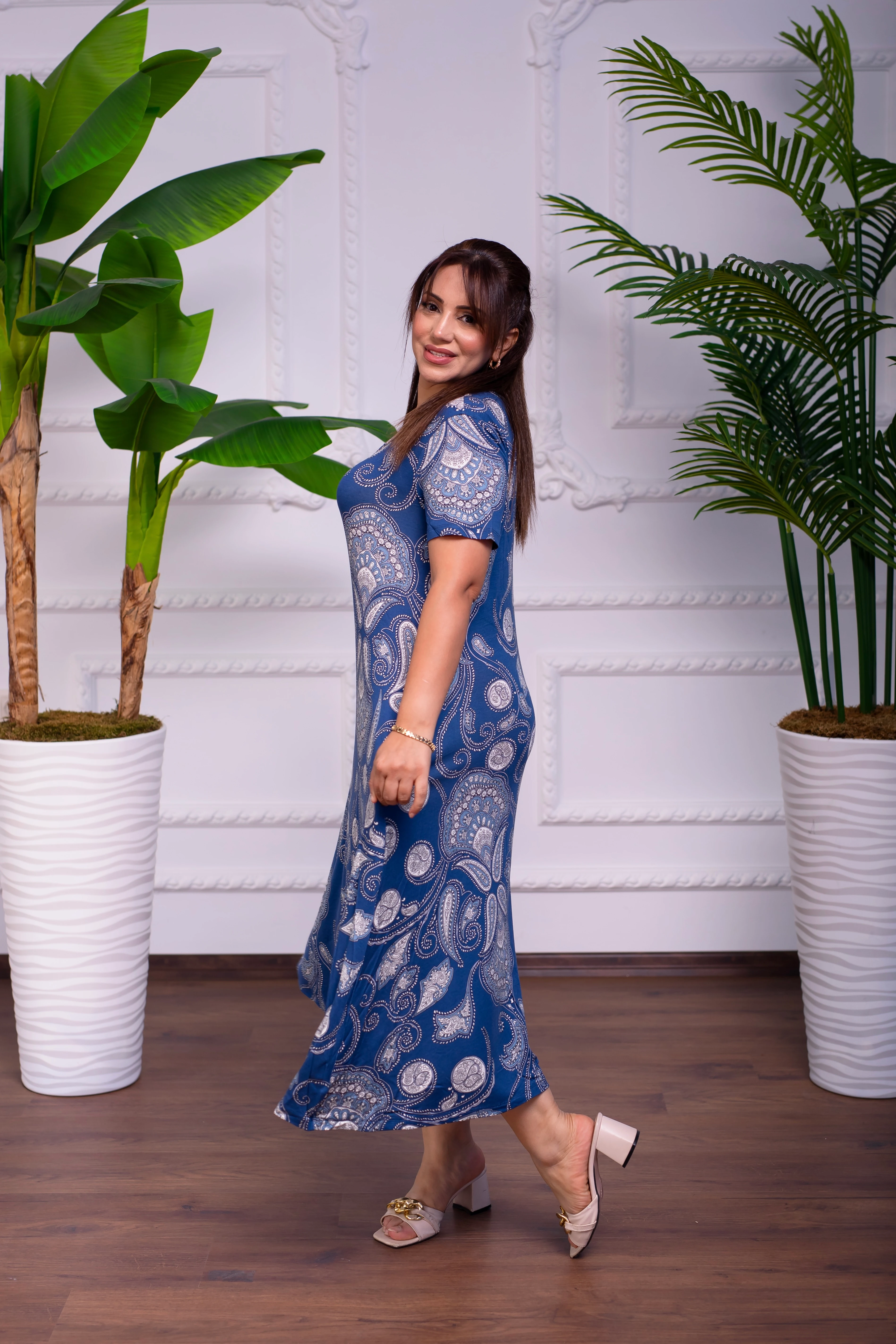 PENYE MİDİ ELBİSE