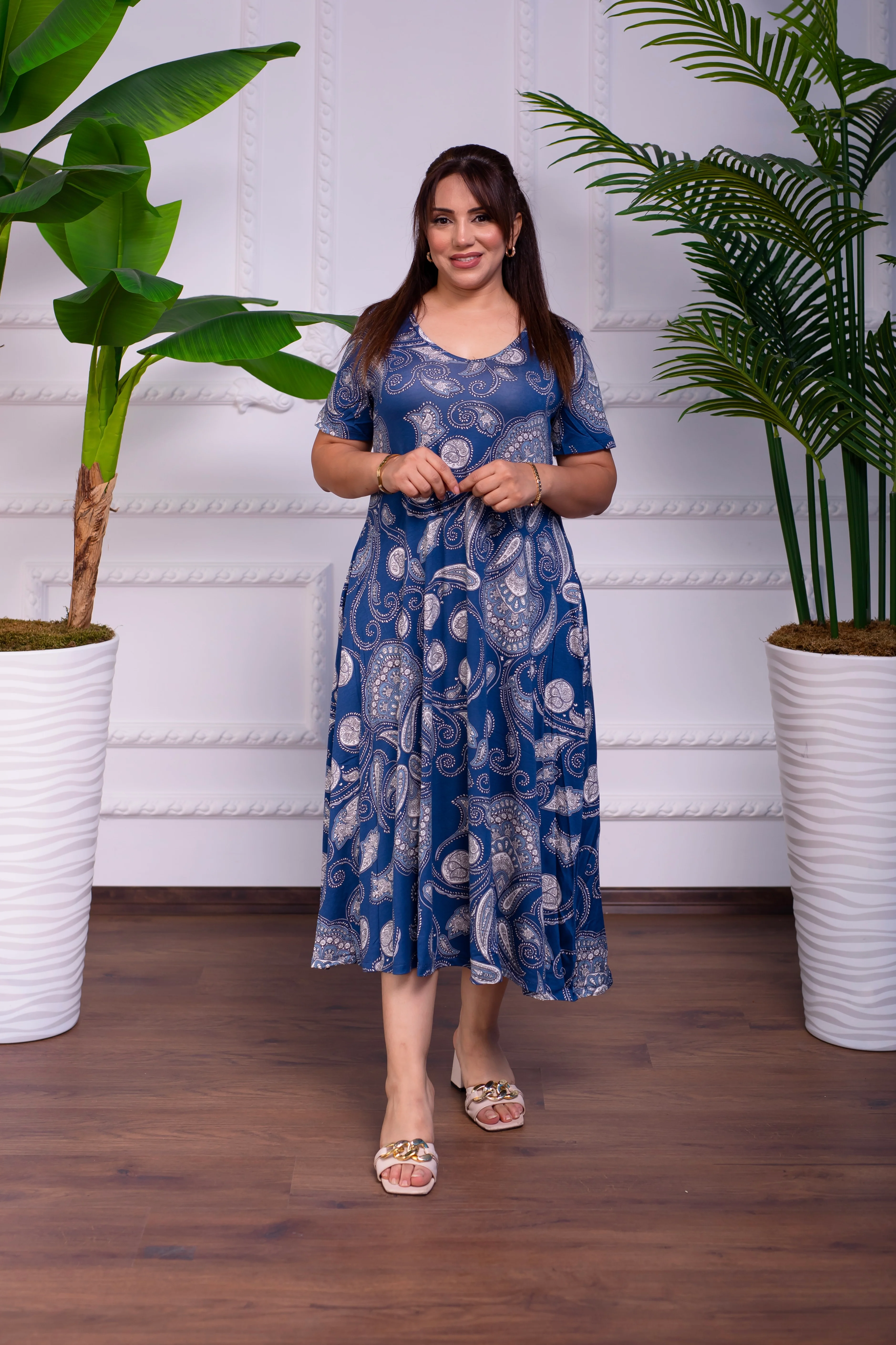 PENYE MİDİ ELBİSE