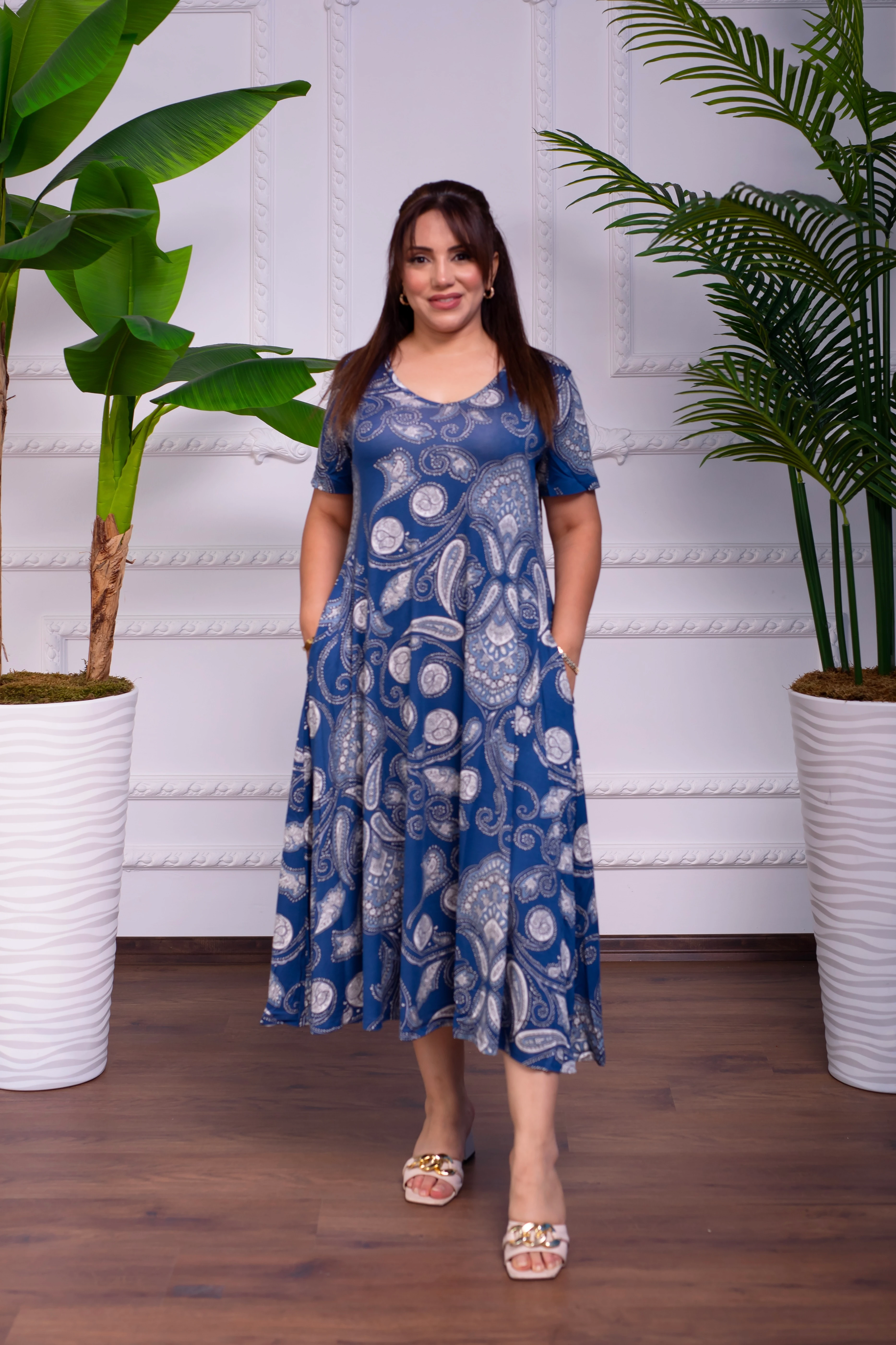 PENYE MİDİ ELBİSE